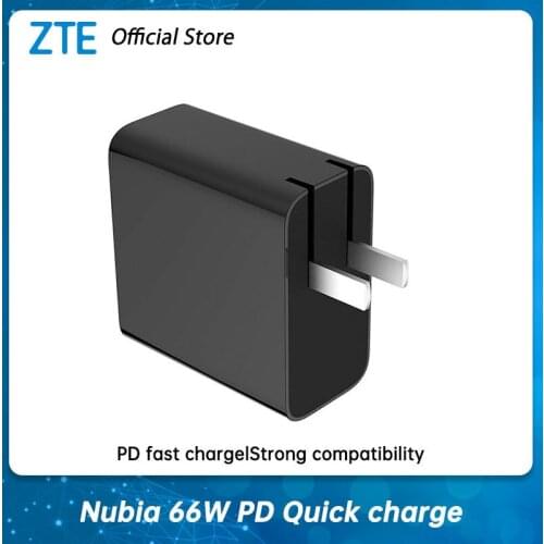ZTE Nubia 66W PD Quick charge charger Type-C Port RedMagic 66W PD charger For RedMagic 6 Pro