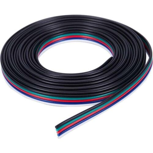 Extension Cable Line for 5050 RGBW RGBWW LED Strip 5pin Cord Wire Model:3 Meter