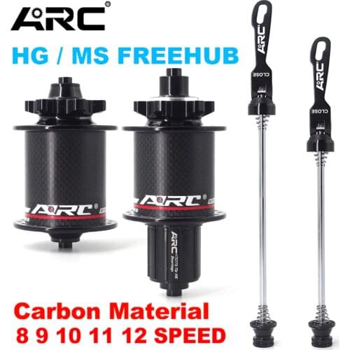 CARBON BICYCLE HUB 32 HOLES 11 12 SPEED MICRO SPLINE FREEHUB MTB BIKE HUB 32H FRONT REAR DISC CARD BRAKE BEARING BICYCLE HUB SET