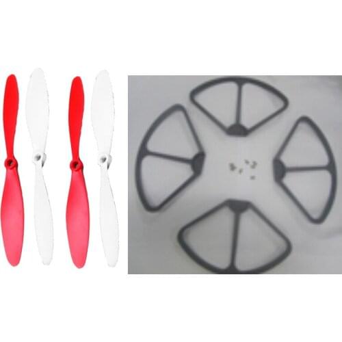 Wltoys Professional Drones Multicopter XK X380 FPV Spare parts Protective frame +Propeller