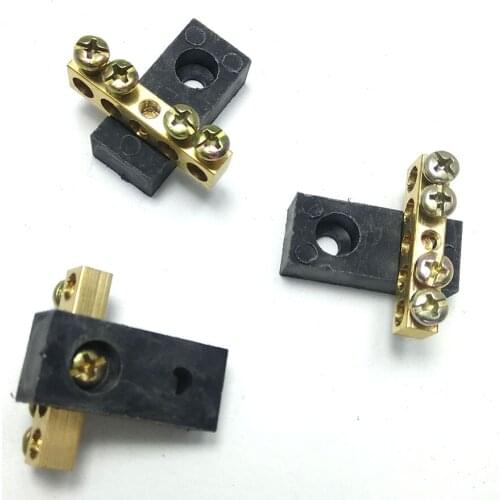 Grounding copper bar for HT 5 way distribution box