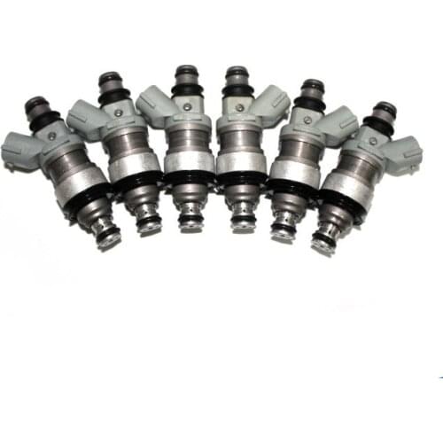 6PC Fuel Injector Nozzle For Toyota Camry Lexus ES300 3.0L 4runner Tacoma 3.4L 23250-62030 2325062030 23209-62030 2320962030