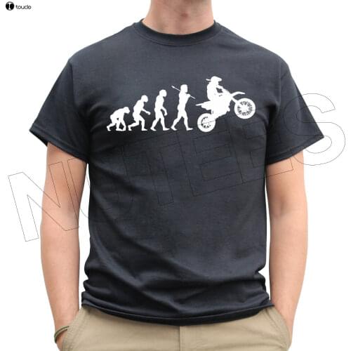 Print Men T Shirt Summer Moto Evolution Motorcycles Motorbike Funny Mens Ladies Kids T-Shirt Vest S-3XL T-Shirt