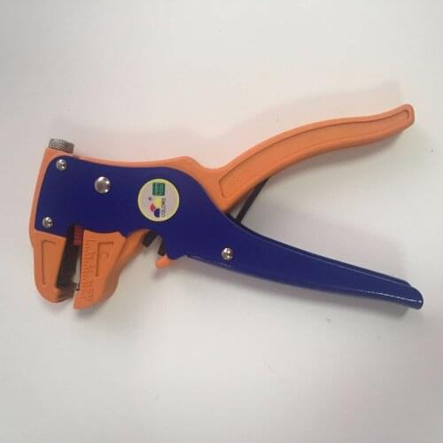 HS-700D Protable Wire Cable Insulation Stripper Pliers Cutter Kit Stripping Range 0.25-2.5mm2 Pressure Self Adjustable Screw