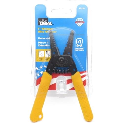 IDEAL 45-120 T Stripper (For 10-18 solid and 12-20 stranded wires) Stripper Tools