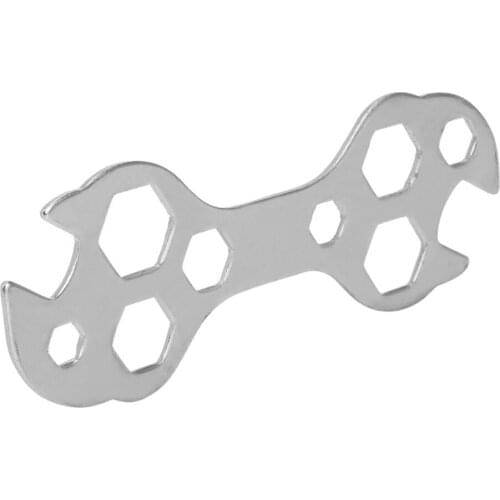 DIYWORK Bike Repair Tool Bicycle Flat Hexagon Wrench for Removing Installing Screws Handheld Wrench Multi-holes 10 In 1