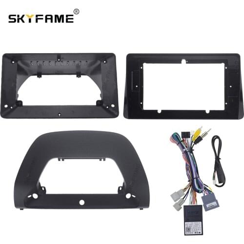 SKYFAME Car frame cable Kits Fascia Panel For HONDA ACCORD 10TH INSPIRE 2018+ Android Big Screen Audio Dash Panel Frame Fascia