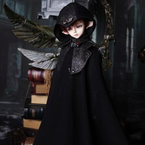 Bory doll BJD 1/4 girl Demon head Semi-closed eye doll joint doll give eyes
