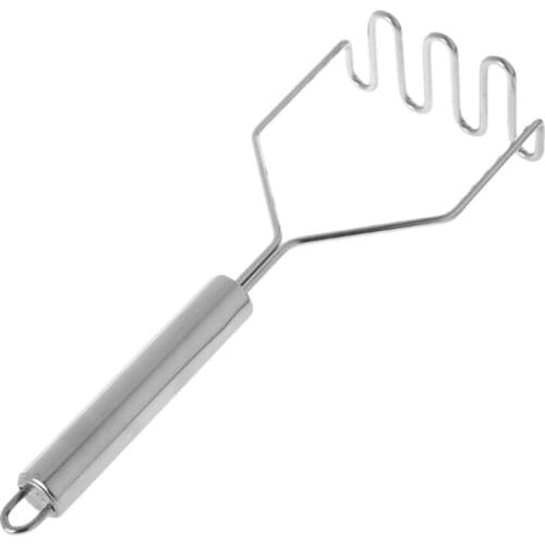 2021 New Stainless Steel Wave Shape Potatoes Masher Professional Tool Kitchen Supply