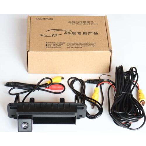 For Mercedes Benz C Class W204 C230 C200 C180 C63 AMG 2012~2013 HD Original Trunk Handle Rear View Camera Back up Reverse Camera