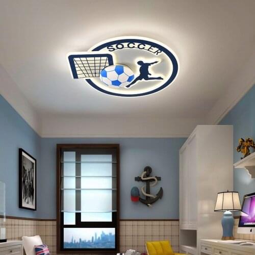 Kids Room Ceiling Light Soccer Lamp For Bedroom Boys Room Ceiling Light Kids Boy Ceiling Lamp Football Light Boy Room Lighting