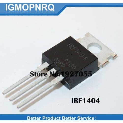 10pcs/lot IRF1404 1404 MOSFET MOSFT field-effect tube TO-220 Chipset In Stock