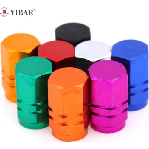 4 X Valve Aluminum Hexagon Eight Colors To Choose From