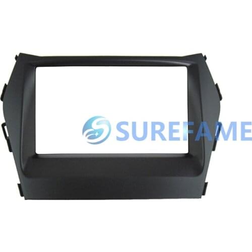 Car Audio Frame for Hyundai iX-45,Santafe 2012+ Stereo Fascia DVD Panel Dash Kit Trim Surround Adapter Bezel Plate Cover Kits