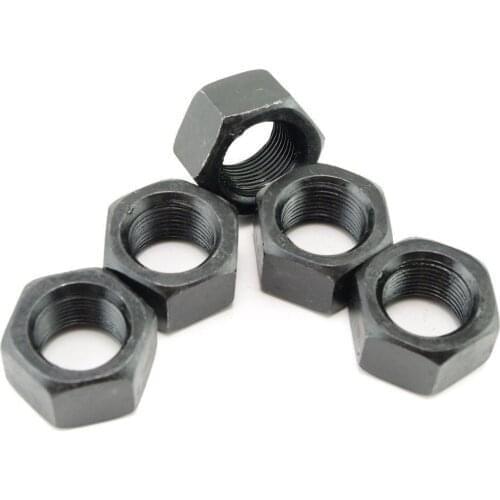 Free shipping 20 pieces Metric M16*1.5mm Fine Pitch Thread Nuts Black Finish