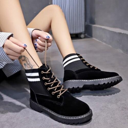 Black boots women winter shoes womens boot 2019 classic style ankle boots for woman snow booties warm shoes Chaussure U11-91