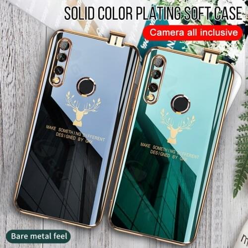 GKK For Huawei Honor 9X Case Plating Luxury Soft Cases for Huawei P Smart Z Y9 Prime 2019 Case Pattern Anti-knock Honor 9x Cover