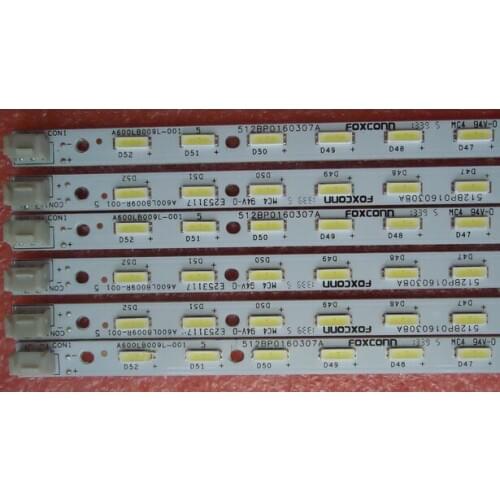 Led backlight screen LETV X60S A600LB009L-001 512BP0160307A E253117 GK0361 60" 7030PKG 68EA