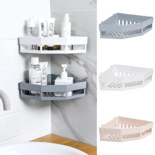 Hot bathroom corner rack shampoo rack kitchen storage rack mess shower storage box wall-mounted space saving home bathroom