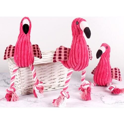 Dog Puppy Toys Pet Supplies Pets Chew Toy Animal Shape Squeak Bite Resistant for Small Medium Dog Accessories Plush Sound