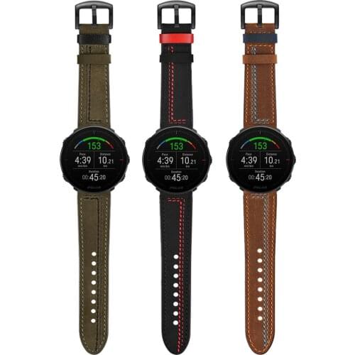 Leather Band For POLAR IGNITE Wrist Strap for POLAR Vantage M Smart Watch Replacement Bracelet Watchband