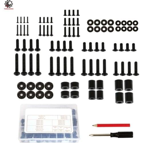 99Pcs TV Mounting Hardware Fits All TVs with Screwdriver M4 M5 M6 M8 TV Screws Bolts Spacers and Washers Wall Mount Screw