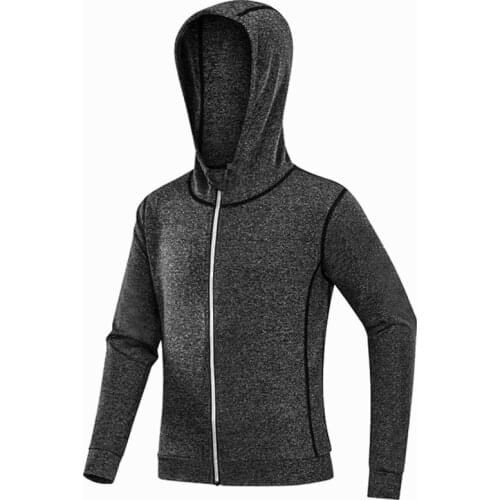 Men Kids Boys Running Jackets Compression Tights Fitness Outdoor Sports Soccer Football GYM Hooded Jacket Reflective Zipper