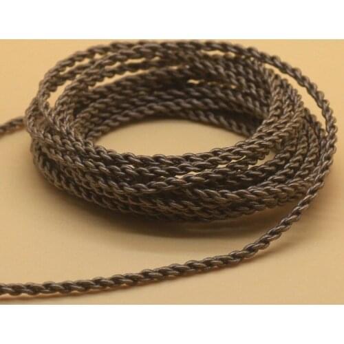 Single crystal copper wire DIY headphone cable IE800 wire without plug 3meters