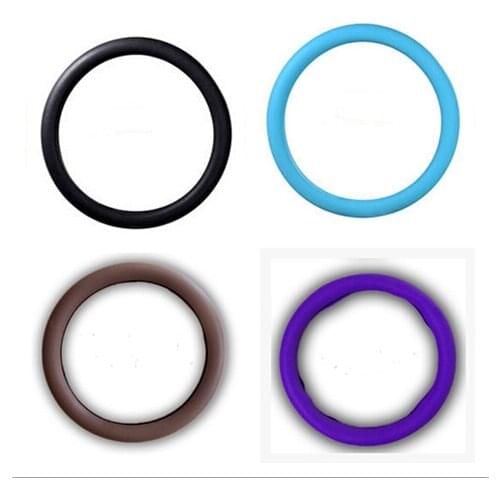 Soft Silicone Steering Wheel Cover Shell Skidproof Odorless Eco Friendly for Toyota Camry Corolla RAV4 Yaris Highlander/Land