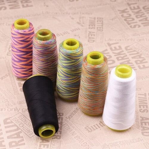 Colorful Sewing Machine Thread Set Polyester Quilting Thread Embroidery Thread Spool Applique on Clothing Sewing Accessories