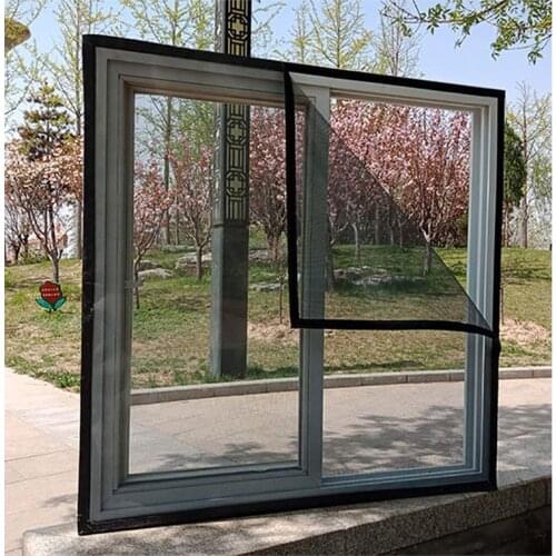 Anti Mosquito Window Summer Indoor Insect Bite Network DIY Custom Mesh Polyester Screen Environmental Protection Material
