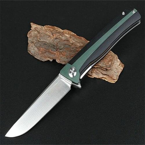 Wolf Quick Opening Bearing Folding Knife (G10) High Hardness Hnadle Outdoor Camping Survival Self-Defense EDC Tool Gift For Men