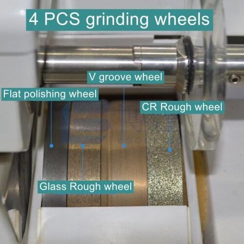 CR-wheel,Glass-wheel,"V" groove /polishing wheel for Auto lens edger LE-310P,LE-320.LE-400 ,total 4 Pieces wheels