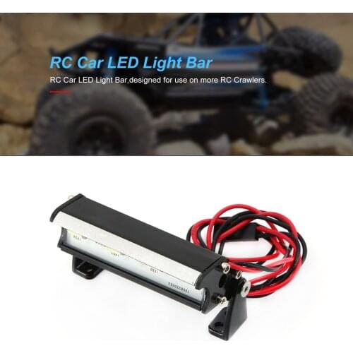 RC Car LED Light Bar for Traxxas Traxxas 1/16 Teton/Summit/E-Revo Redcat RC Rock Crawler Truck Body Shell Roof Lights