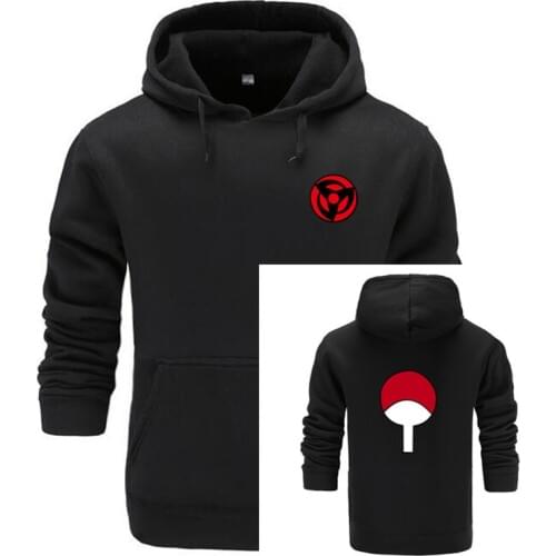 New Naruto Hoodies Sweatshirts Uchiha Syaringan Hooded Boys Fashion Hokage Ninjia Men/women Classic Cartoon printed Clothes 3xl