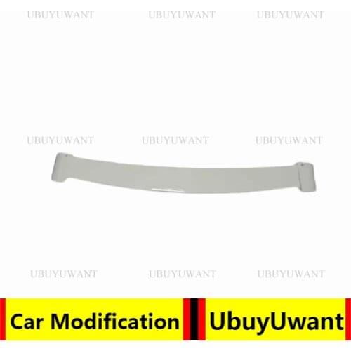 UBUYUWANT Use For Toyota Hiace Spoiler 2008 2009 2010 2011 2012 With Light ABS Rear Spoiler Wing Trunk Lid Cover Car Styling