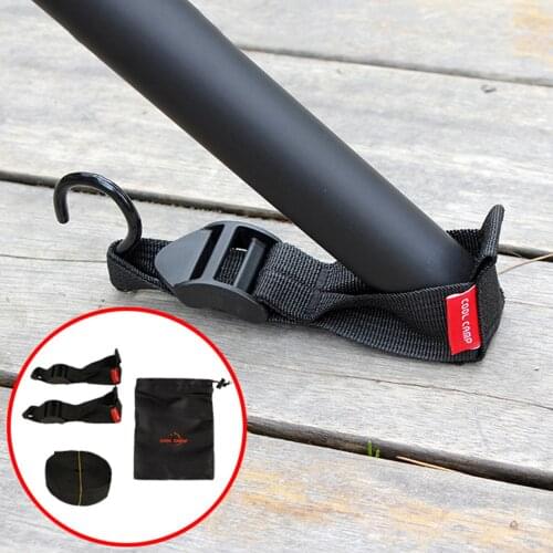 Windproof Tent Pegs Fix Buckle Awning Canopy Frame Holder Picnic Fishing