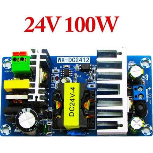 WX-DC2412 100W High Power Switching Module 4-6A Output WX-DC2412 With Over Voltage AC-DC Switching Power Supply Board