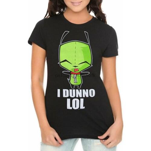 Invader Zim I Dunno Junior Womens T-Shirt