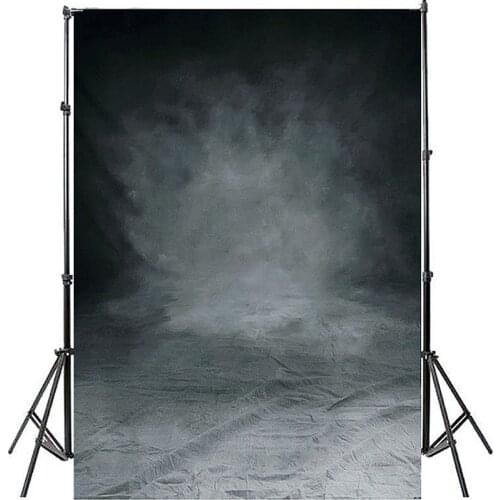 1pc 5X7ft Vinyl Photography Background Computer Printing Black Grey Photography Backdrops for Photo Studio Mayitr