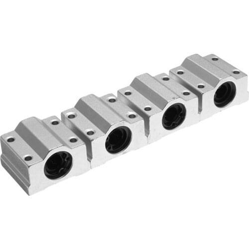 4pcs Aluminum SCS8UU 8mm Linear Motion Ball Bearing Slide Bushing For Home Appliances Industrial 34x30x22cm