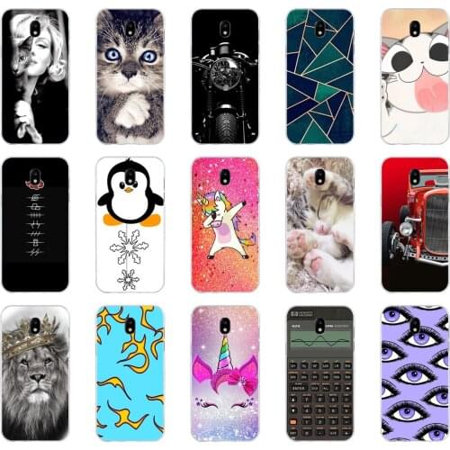 5.2" sFOR Samsung Galaxy J5 2017 Case Soft Silicone Phone FOR Coque Samsung J6 2018 J6 Plus 2018 Case 7