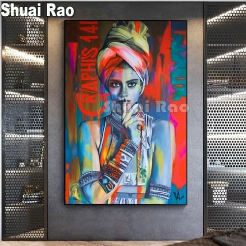 Africa Woman 5d diy diamond painting Full square diamond embroidery round of drill mosaic Color girl Picture,HomeGift
