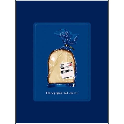 For Ipad Pro 11 Air 3 4 Mini 4 5 10 2 Case 2020 Cute Bread All-inclusive Protective Cover Dust-proof and Drop-proof