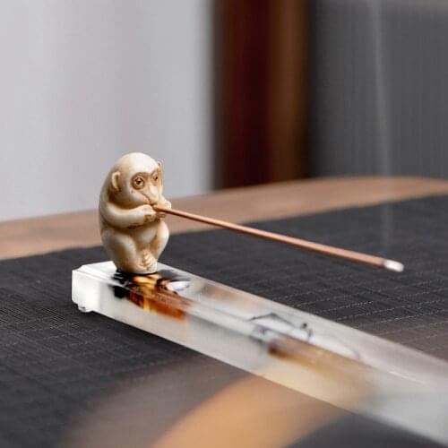 Cute Incense Stick Sandalwood Incense Burner Incense Household Indoor Chinese Kung Fu Tea Art Tea Set Accessories