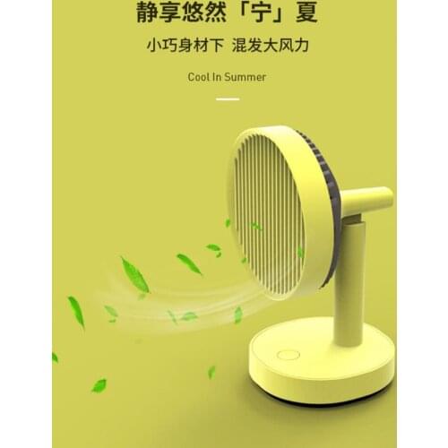 Mini Fans Hands-free USB Rechargeable 18650 Air Cooler Summer Strap Adjustable 3 Speed with Backlight For Office Outdoor Travel
