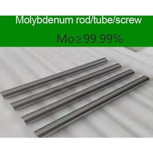 Customized High Purity Molybdenum Rod Molybdenum Rod Molybdenum Tube Molybdenum Screw Polished Molybdenum Rod Electrode Rod
