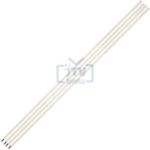 100% New 4pcs/Kit LED strips for Sony TV Kdl-55nx725 60 lamp 618mm