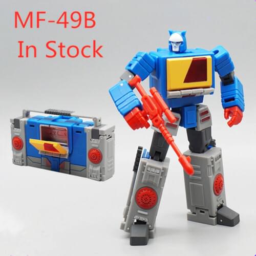 NEW MFT Transformation MF49B MF-49B Blaster Emitter Recorder Mode Pocket War Mini Action Figure Robot Toys With Box