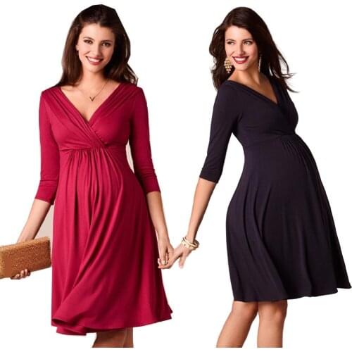 Maternity Dress Evening Dress Maternity Dress Elegant Evening Dress Pregnant Woman Daily Dress